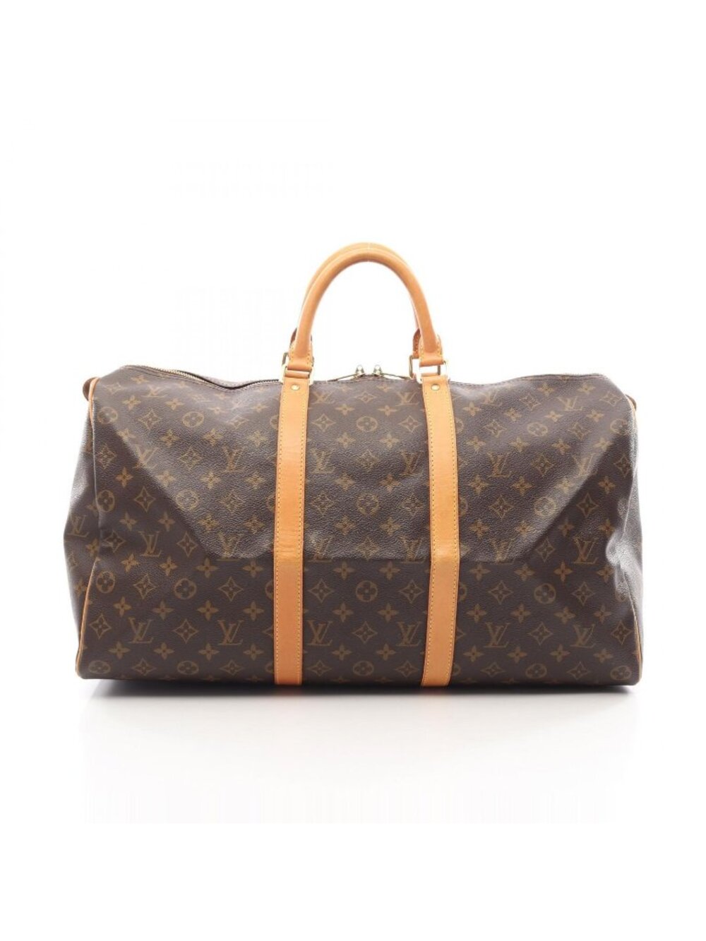 Louis Vuitton Boston Bag Keepall 50 Monogram Leather